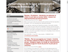 Tablet Screenshot of jurissite-caa-bordeaux.fr